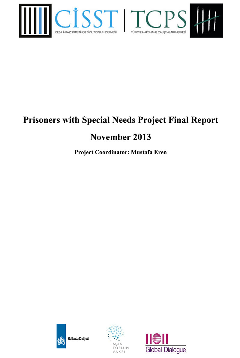 Prisoners with Special Needs Project Final Report November 2013