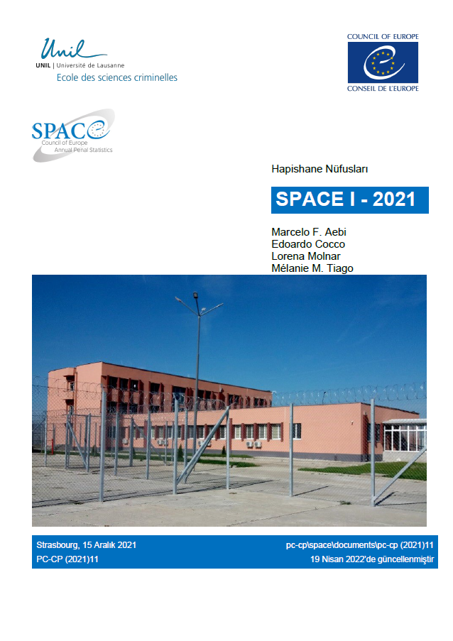Avrupa Konseyi Yıllık Ceza İstatistikleri – SPACE I 2021